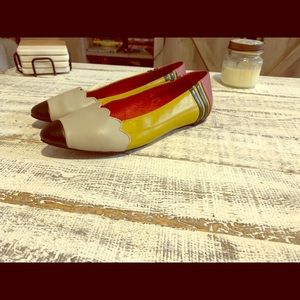 ModCloth Italian Leather Pencil Shoes- Size 7